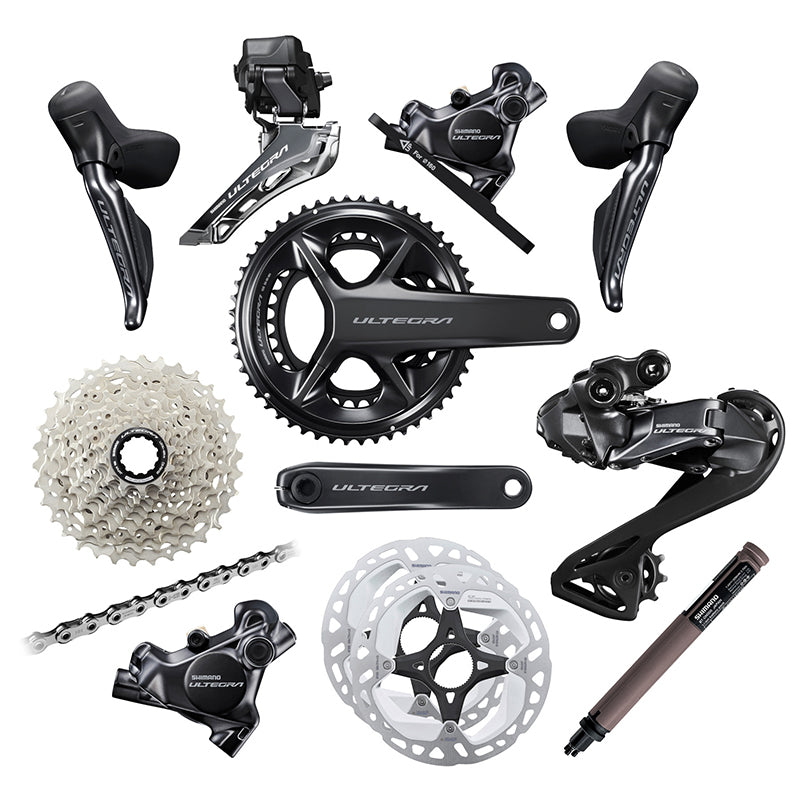 ⭐︎5/1限定割引‼️SHIMANO R8100 ULTEGRA 12s Di2 Shimano Ultegra Di2 R8100 Disc 12-speed 變速套件– CHRIS CYCLE