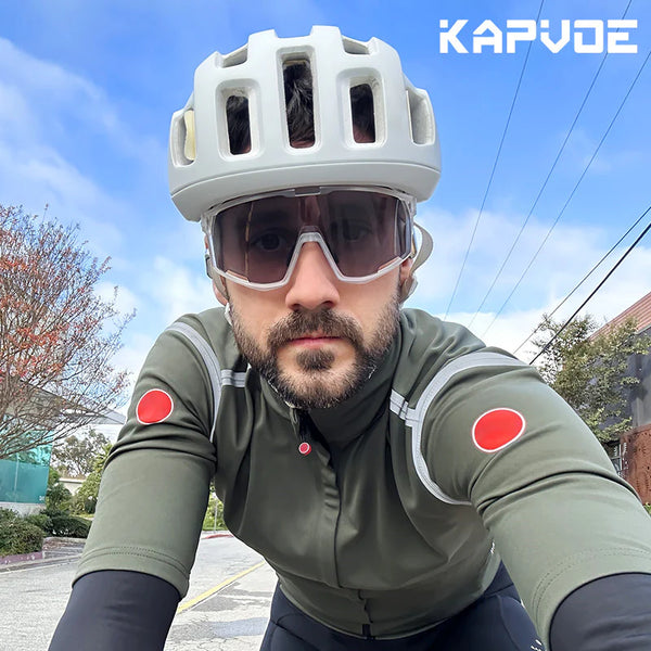 Kapvoe X180 Photochromic Sunglasses 感光騎行變色眼鏡