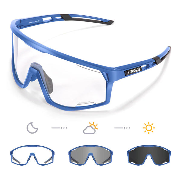 Kapvoe X180 Photochromic Sunglasses 感光騎行變色眼鏡