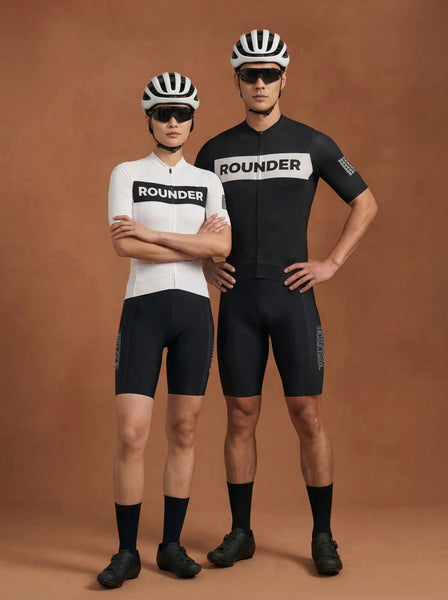 Souke Sports "Rounder" Unisex Cycling Jersey CS1182 White騎行服/車衣