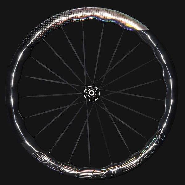 Superteam S-ALL Carbon D28-50 Shine Decals碳纖維公路車輪組(Disc)