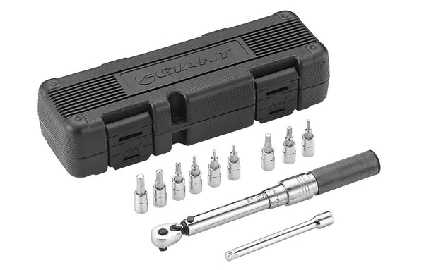 GIANT 1/4" Torque Wrench Set 扭力板手/磅尺套裝 (2-15Nm)