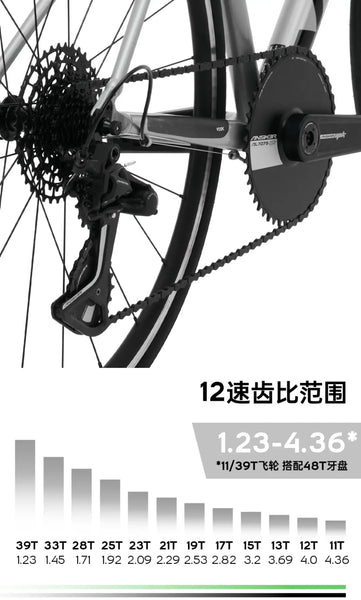 VOOK V6 輕量入門公路車(7.9kg)