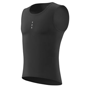 Souke Sports Quick Dry Sleeveless Cycling Base Layer- CS1100 系列騎行排汗衣(白色/黑色)