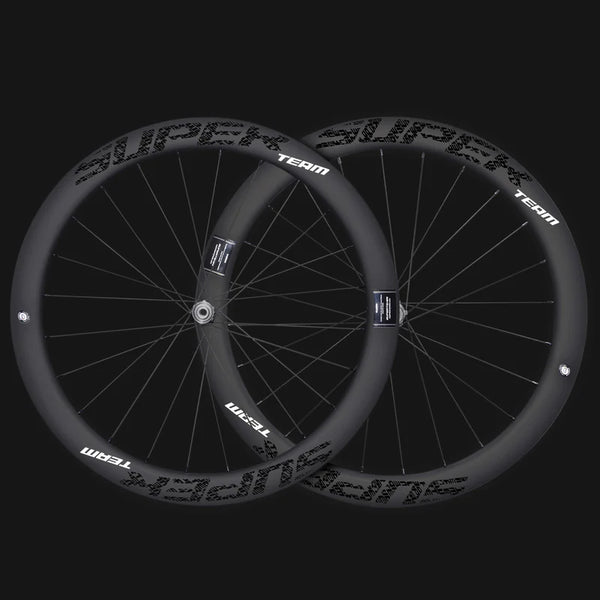 Superteam Classic PRO Light D28-50 碳纖維公路車輪組(Disc) (黑色)