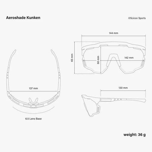 Scicon AEROSHADE KUNKEN 單車風鏡 100 WINS Edition