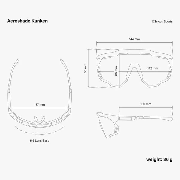 Scicon AEROSHADE KUNKEN 單車眼鏡 World Champion Limited Edition