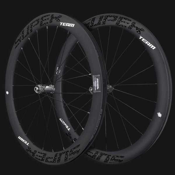 Superteam Classic PRO Light D28-50 碳纖維公路車輪組(Disc) (黑色)