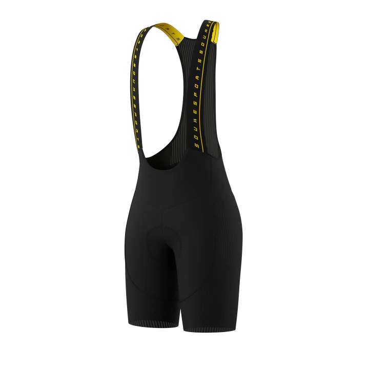 Souke Sports Unisex Race Fit Cycling Bib Shorts BS1615 騎行褲 (男&女款) 黑色