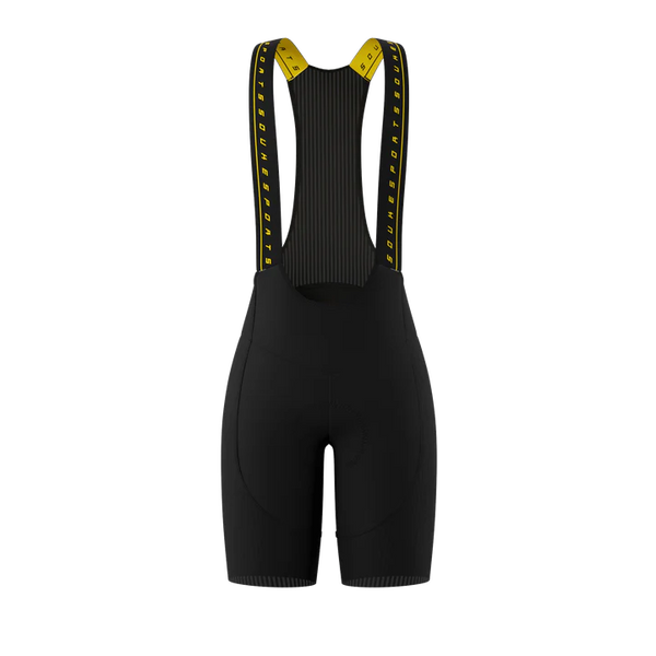 Souke Sports Unisex Race Fit Cycling Bib Shorts BS1615 騎行褲 (男&女款) 黑色