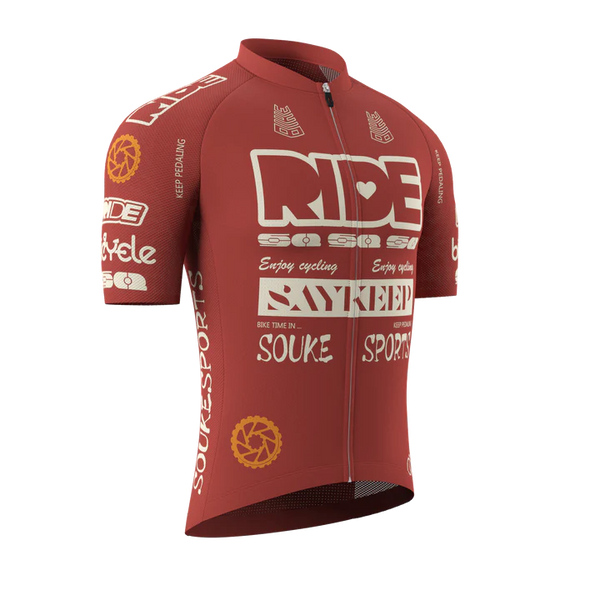 Souke Sports Men's Basic "RIDE" Jersey CS1151騎行服/車衣