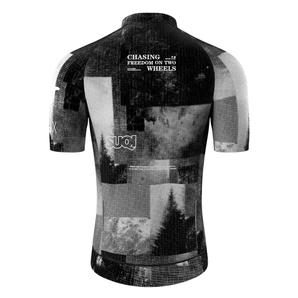Souke Sports Chasing Freedom Jersey CS1172-BLACK騎行服/車衣