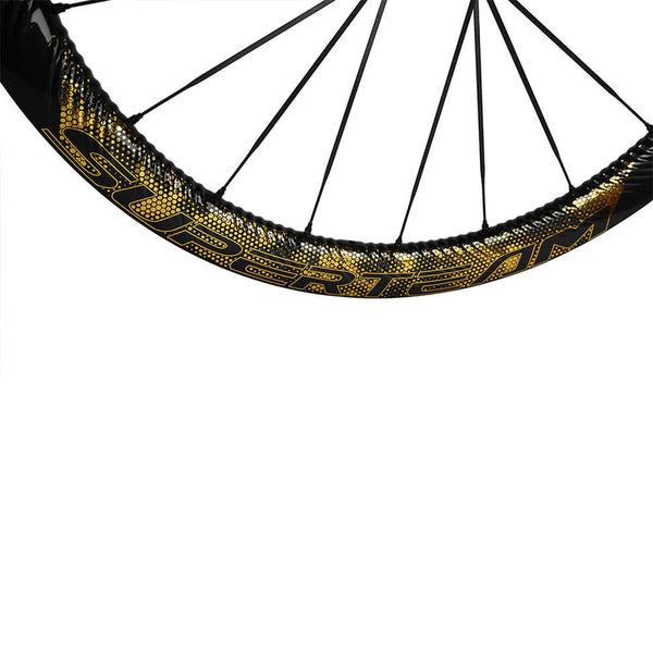 Superteam S-ALL Carbon EVO Ⅱ D30-50 DISC Brake Gold Decals公路輪組【金色版】