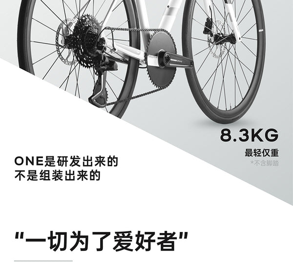 VOOK ONE 輕量碟煞公路車(8.3kg)