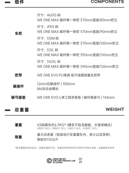 【NEW】VOOK V8 輕量碟煞公路車【高性能款】