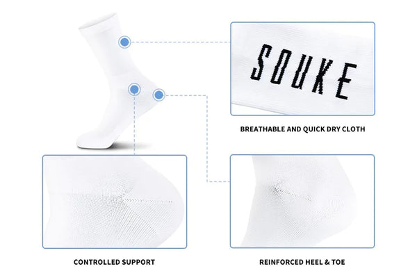 Souke Sports Commuting Socks Heat Absorption PS01 騎行襪(男&女款)【三種顏色】