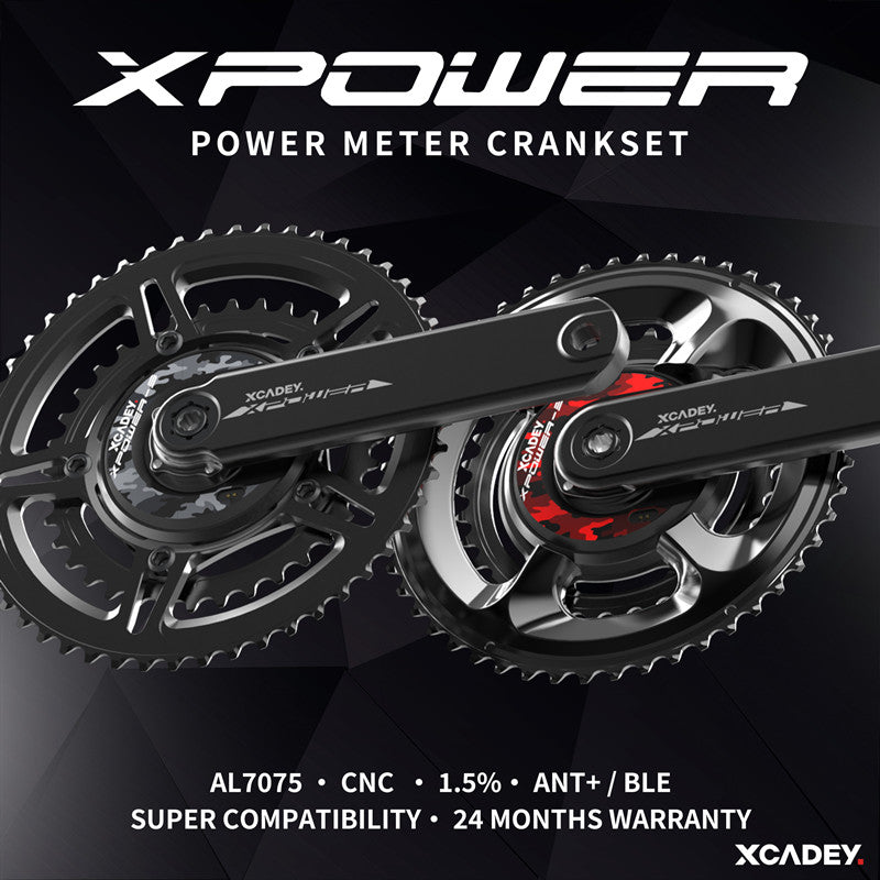 XCADEY XPOWER超輕盤爪式功率計曲柄組【不同規格】 – CHRIS CYCLE