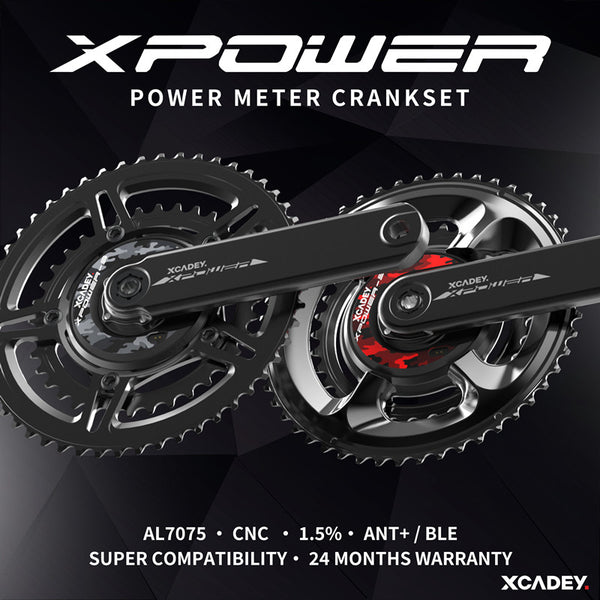 XCADEY XPOWER超輕盤爪式功率計曲柄組【不同規格】