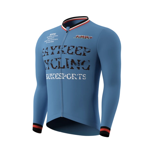 Souke sporyts Unisex Thermal Long Sleeves Jersey WJ1308 長袖騎行服/車衣