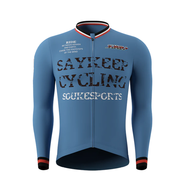 Souke sporyts Unisex Thermal Long Sleeves Jersey WJ1308 長袖騎行服/車衣