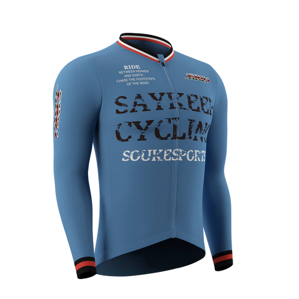 Souke sporyts Unisex Thermal Long Sleeves Jersey WJ1308 長袖騎行服/車衣