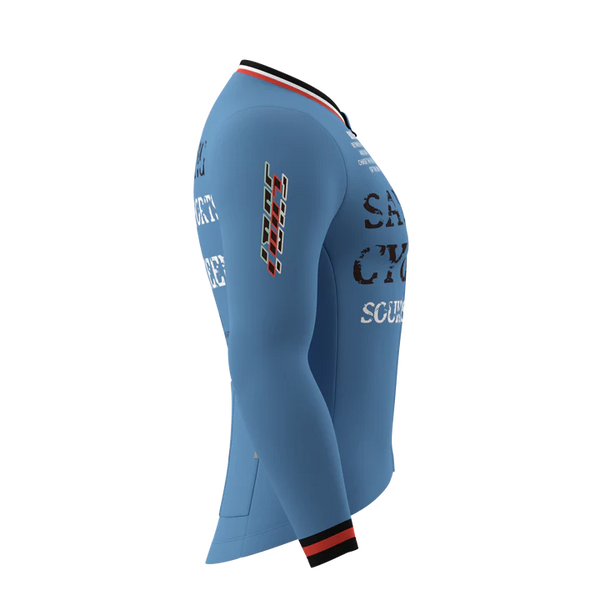 Souke sporyts Unisex Thermal Long Sleeves Jersey WJ1308 長袖騎行服/車衣