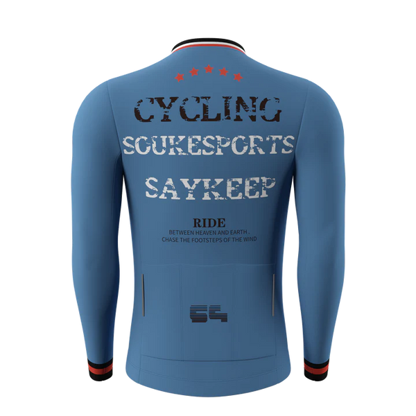 Souke sporyts Unisex Thermal Long Sleeves Jersey WJ1308 長袖騎行服/車衣