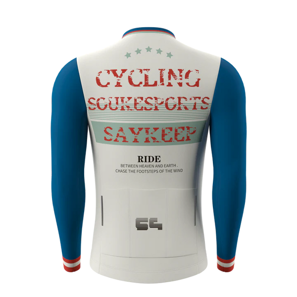 Souke sporyts Unisex Thermal Long Sleeves Jersey WJ1308 長袖騎行服/車衣