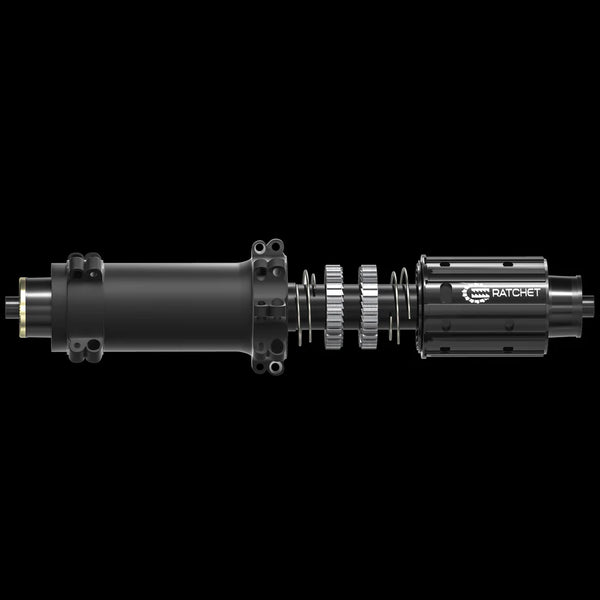 Superteam Classic PRO Light D28-50 碳纖維公路車輪組(Disc) (黑色)
