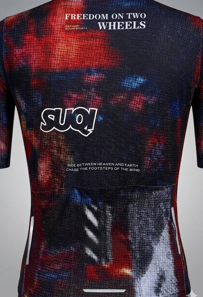 Souke Sports Chasing Freedom Jersey CS1172-Red騎行服/車衣