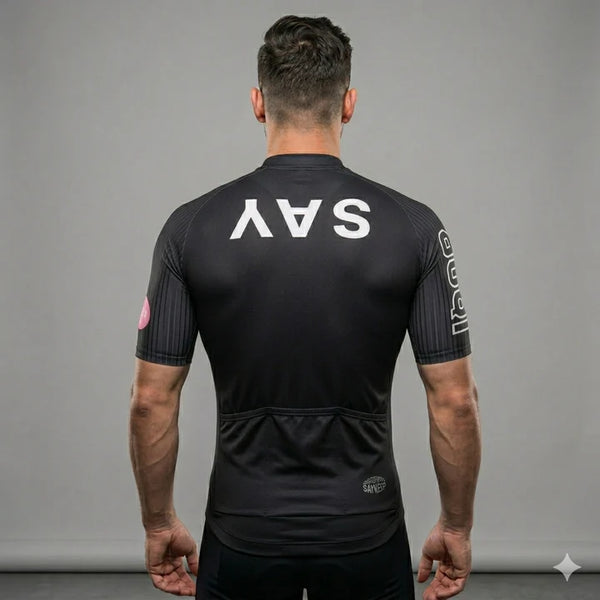 Souke Sports Speed & Passion Unisex Cycling Jersey CS1176 Black騎行服/車衣