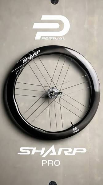 Pertual波動力  SHARP PRO 47/58 Disc 碳纖維公路車輪組