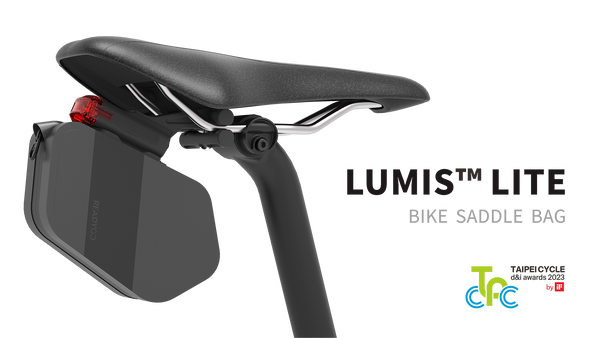 【新品✨】ReadyGo LUMIS™ Lite 輕量快拆單車包  (含警示燈)